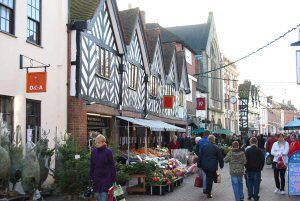 Bore Street on a busy day