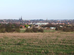 Lichfield 
Skyline - from the South