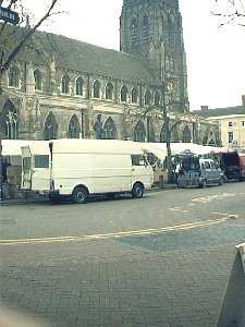 Market Square on a 
busy Saturday